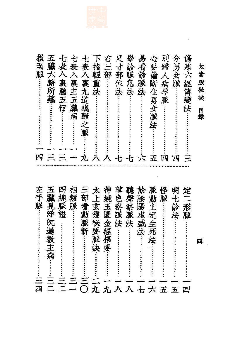 太素脉诀(第4页)