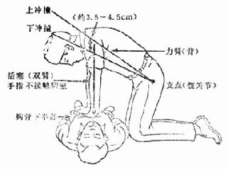 胸外按压力量分解图